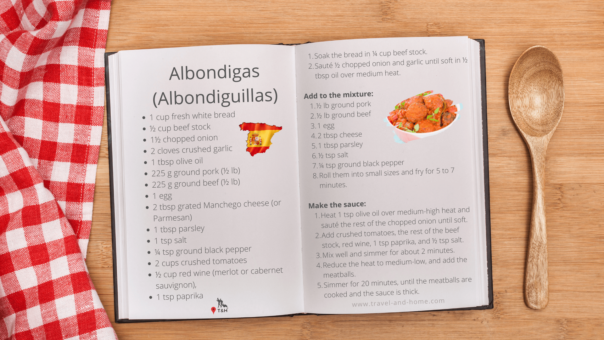 Albondigas Albondiguillas Spanish Cuisine Recipe World Recipes How to make Albondigas