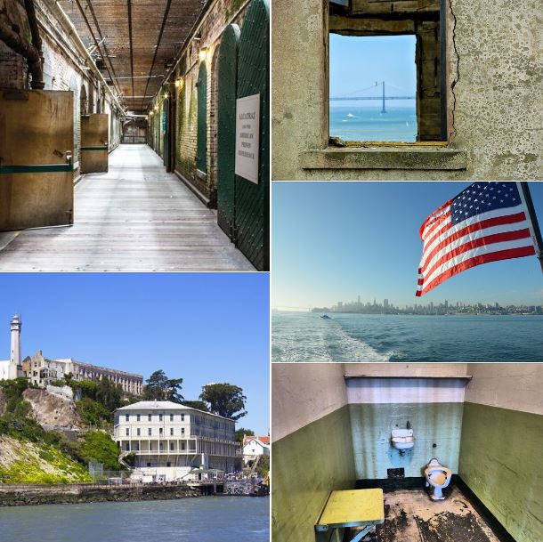 Alcatraz penetentiary San Francisco Sausalito California boat cruise tickets sightseeing things to do