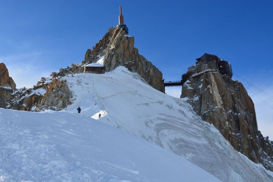 Ski Mont Blanc near Megeve winter adventure alpine ski expert ski travelandhome