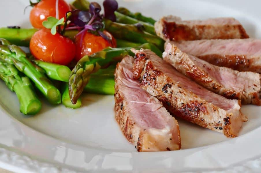Asparagus and Meat