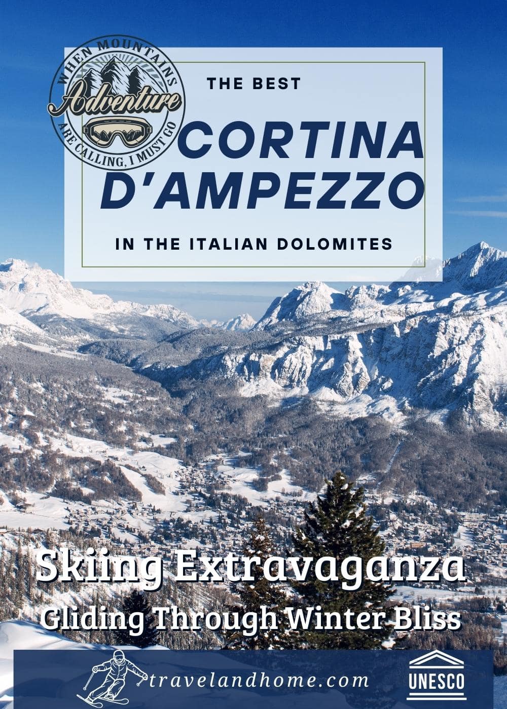 Cortina D'ampezzo snow ski guide, Italy, Dolomites, travel and home min