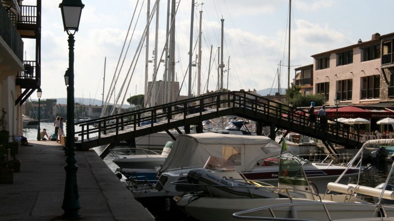 Port Grimaud Wooden Bridge