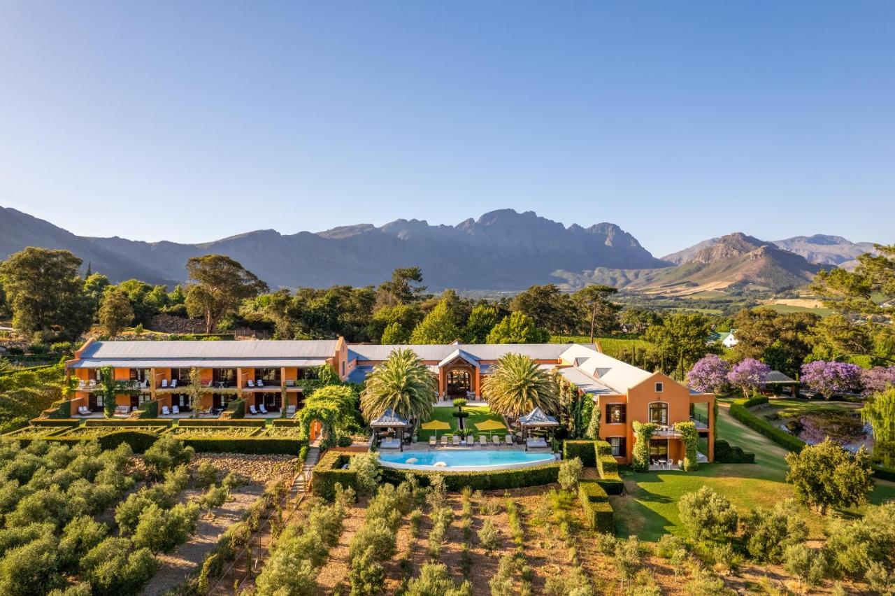 luxury stays in Franschhoek valley Western Cape South Africa La Residence