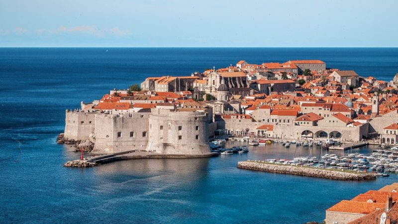 Dubrovnik Croatia Kings Landing City Town Sea Old