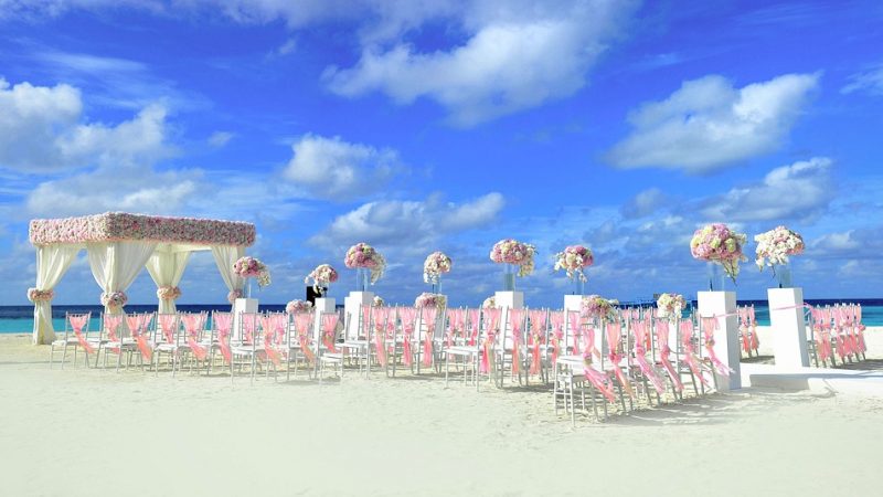 Maldives Atoll Decor Decorations Destination Florist Wedding