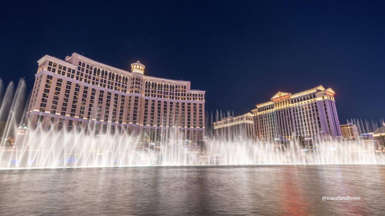 The Bellagio Fountains, Las Vegas, USA
