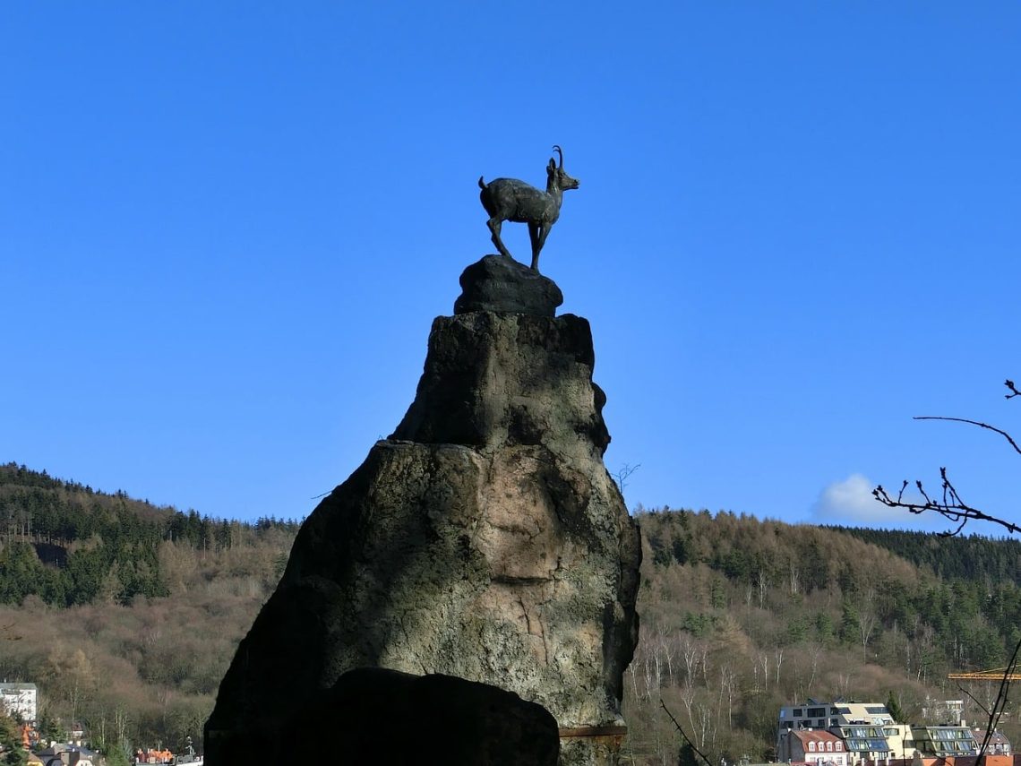 Karlovy Vary Deer Jump Lookout Czech Republic