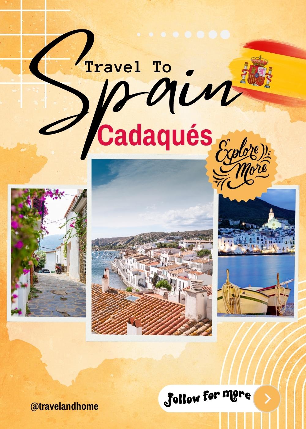 Cadaques travel and home prettiest seaside town in Spain @travelandhome