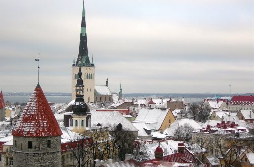 Tallinn Estonia Winter