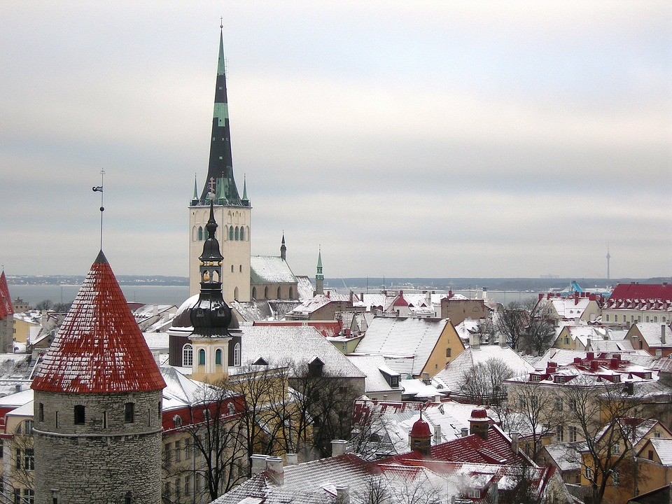 Tallinn Estonia Winter