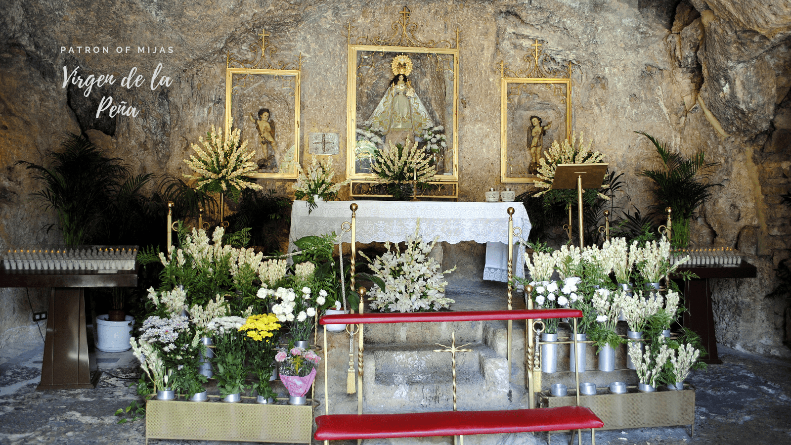 Virgen de la Pena patron of Mijas