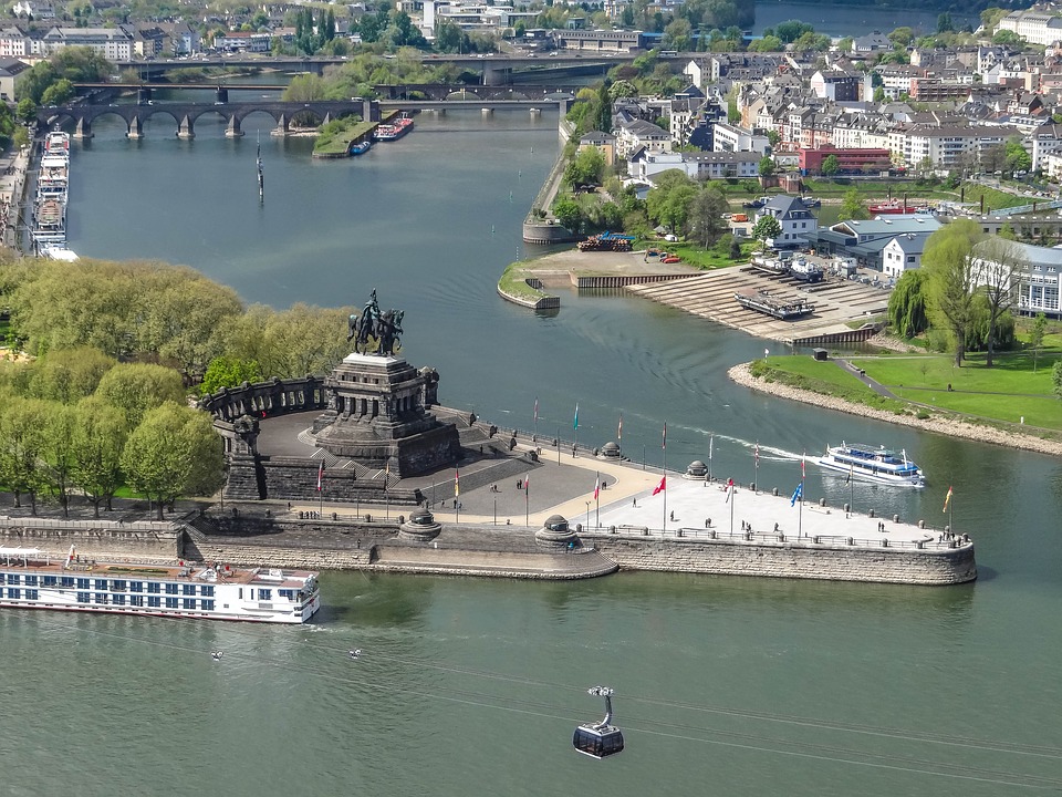 Koblenz German corner Rhine river meets Moselle travel and home