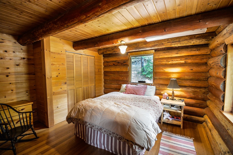 Unique Accommodation Log Cabin Log Home stays