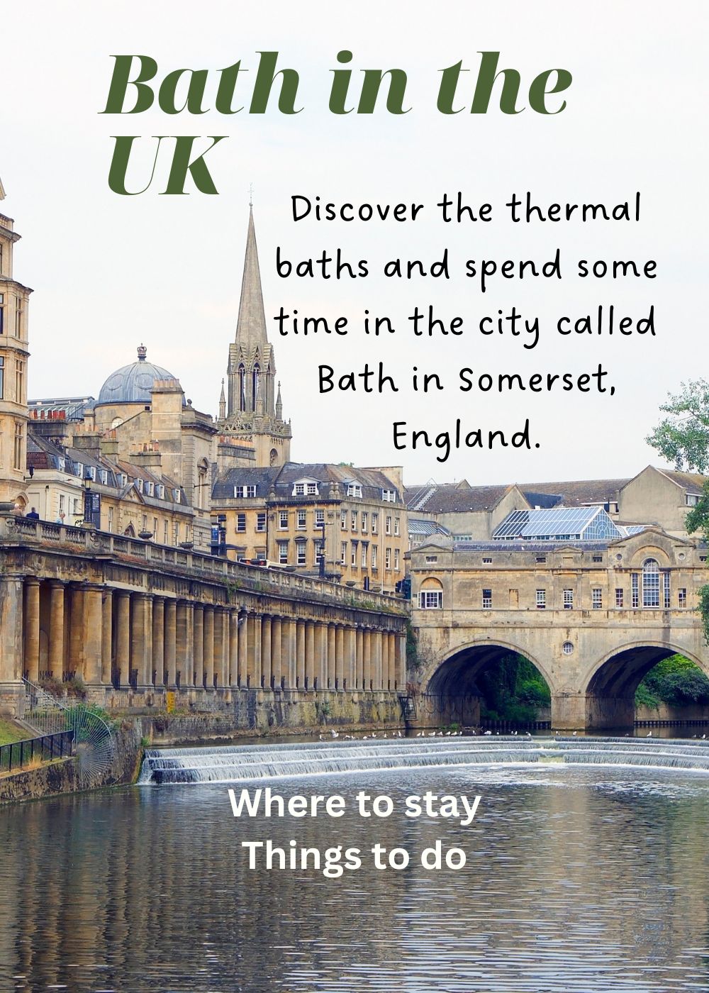 Best places to stay in Bath Somerset England UK