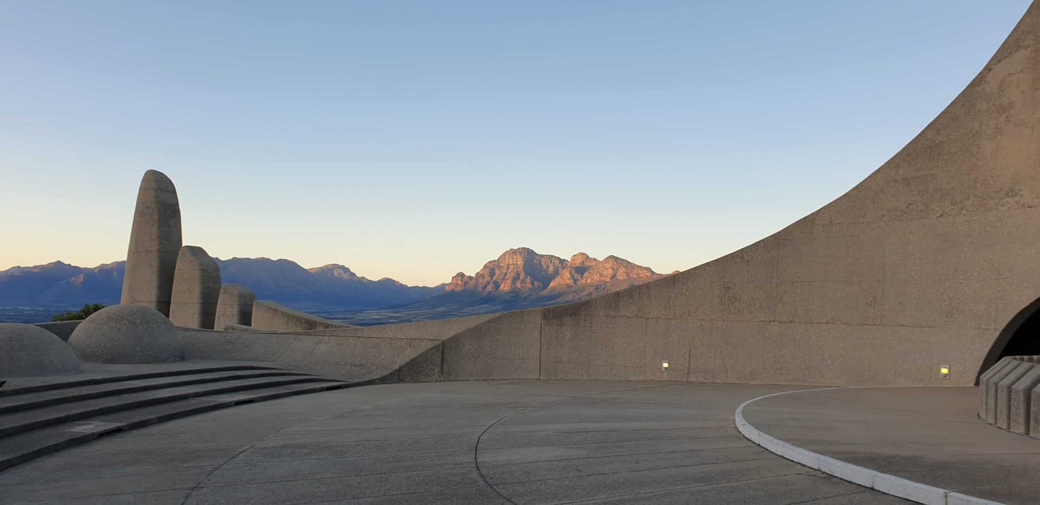 Afrikaanse Taalmonument in Paarl - Suid Afrika