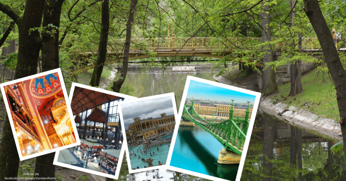 Dohany Synagogue Margaret Island thermal baths central market Liberty Bridge Best Budapest sightseeing Hungary, Budapest 4-Day Itinerary