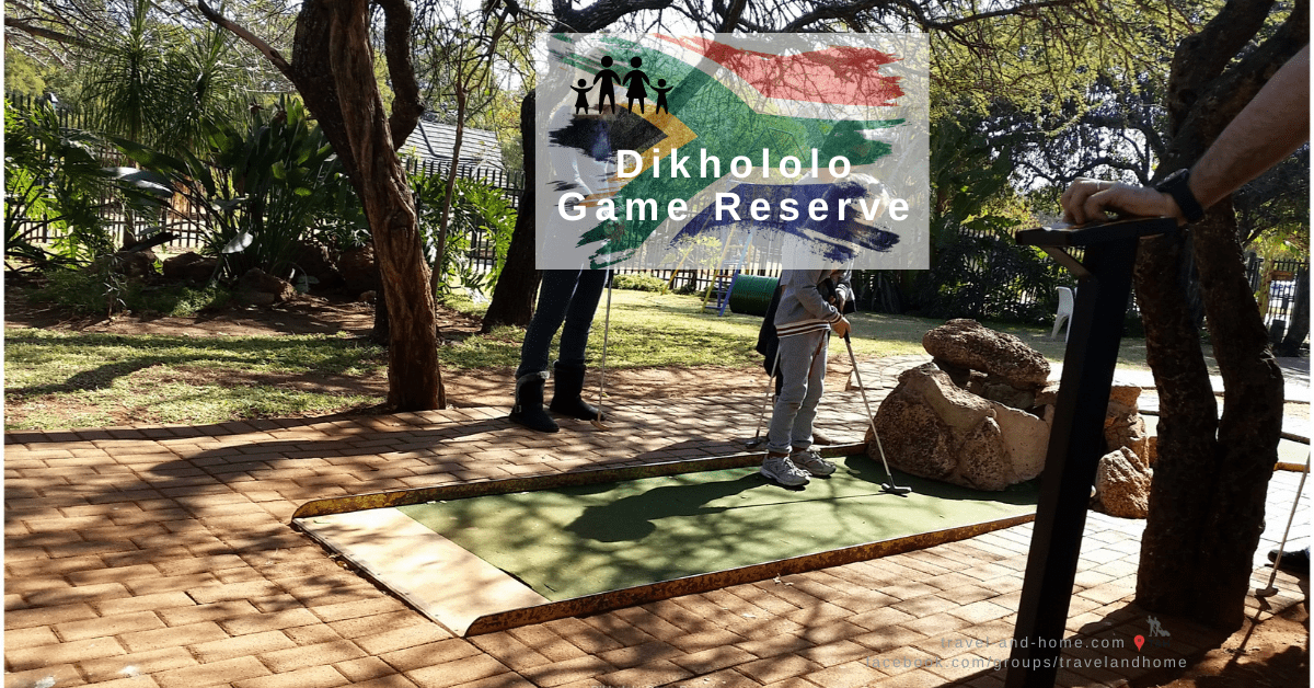 Mini golf Dikhololo Game Reserve North West Province South Africa