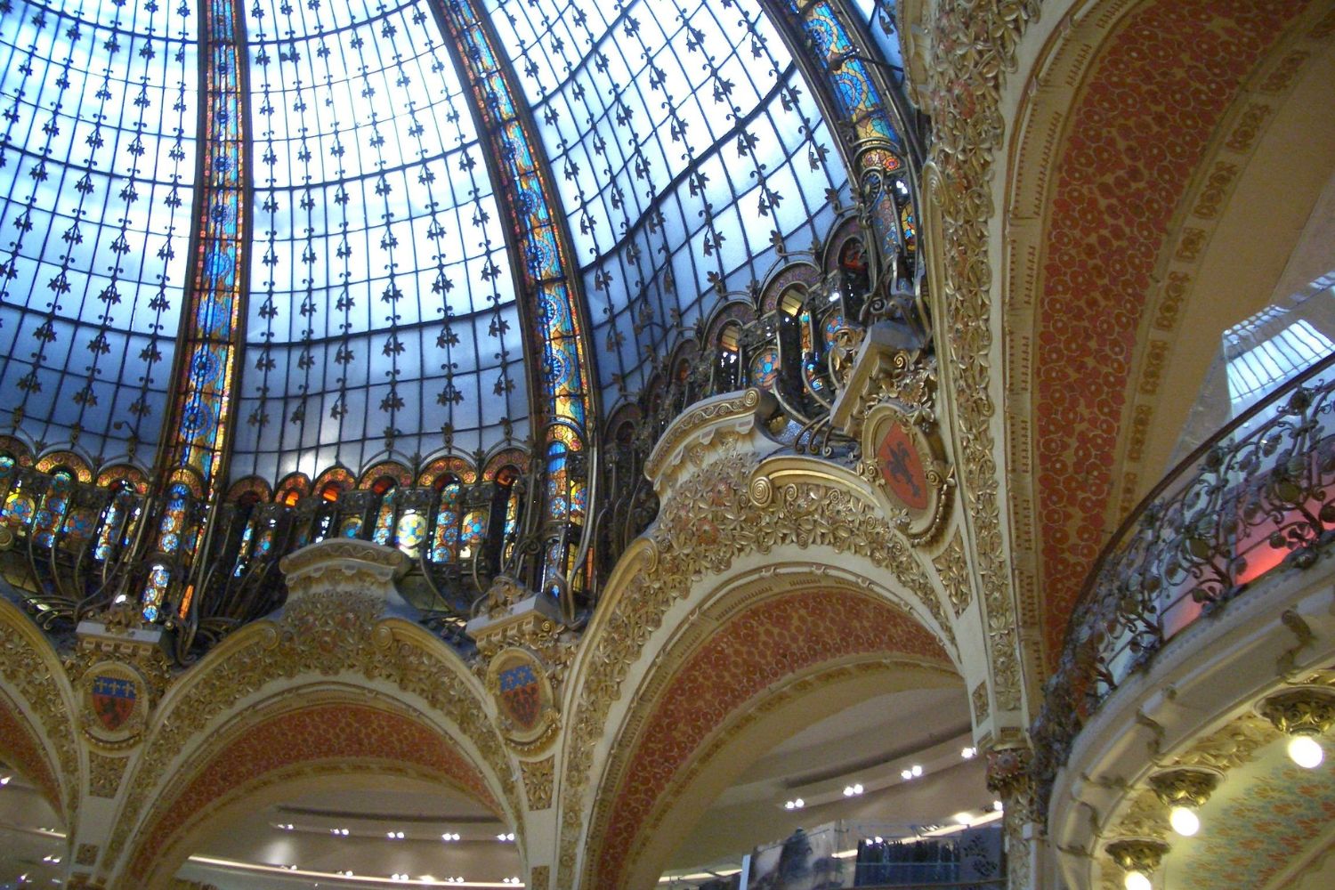 Places you must visit in Paris things you must see while in Paris Galeries Lafayette