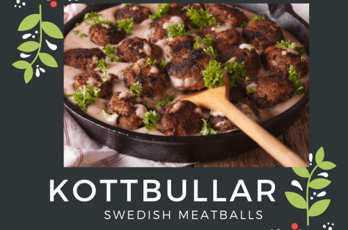 Kottbullar Swedish Meatballs