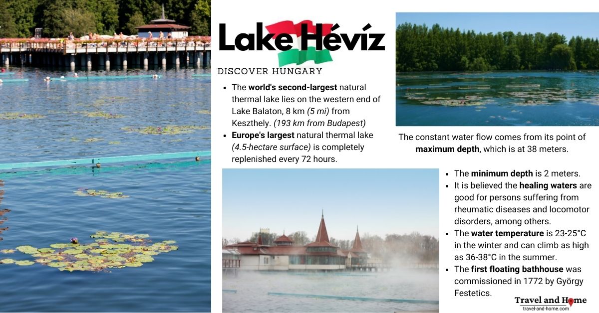 Lake Heviz near Lake Balaton Hungary things to do beautiful destinations
