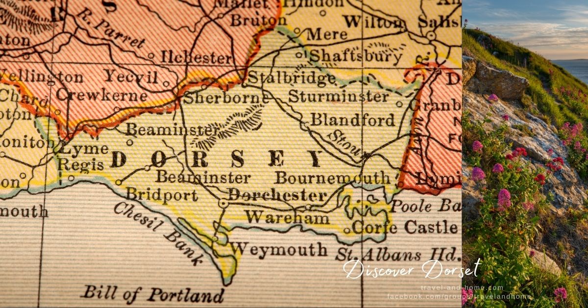 Dorset UK United Kingdom Dorset Map