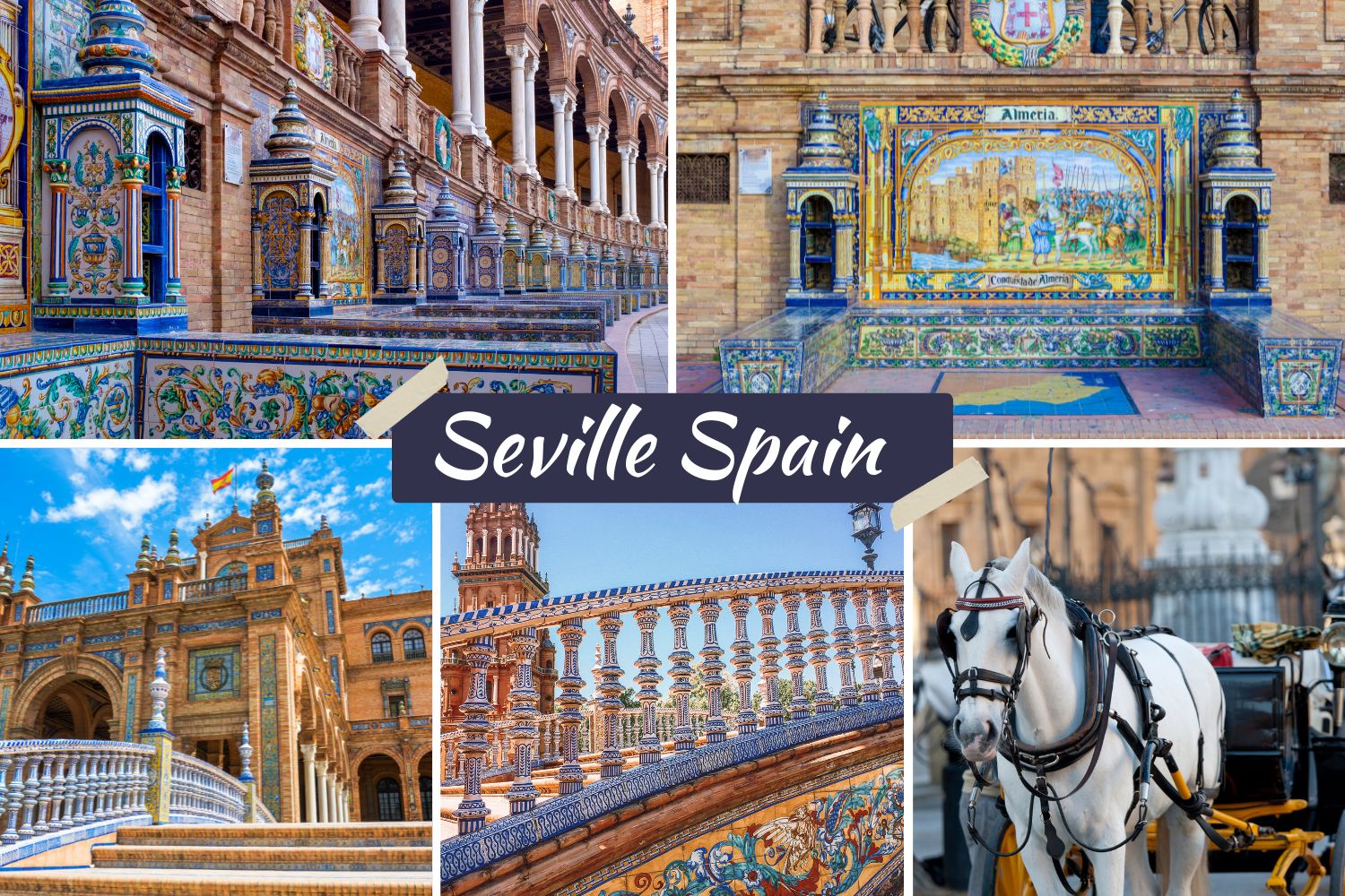 Plaza de España The Top and Best Must see places in Seville Spain