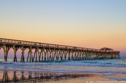 Most popular vacations destinations in the USA Myrtle Beach Sunrise South Carolina Atlantic Ocean