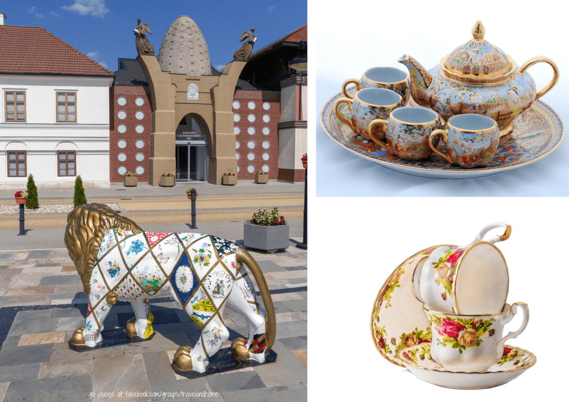 World famous Herend Porcelain Manufactory Hungary