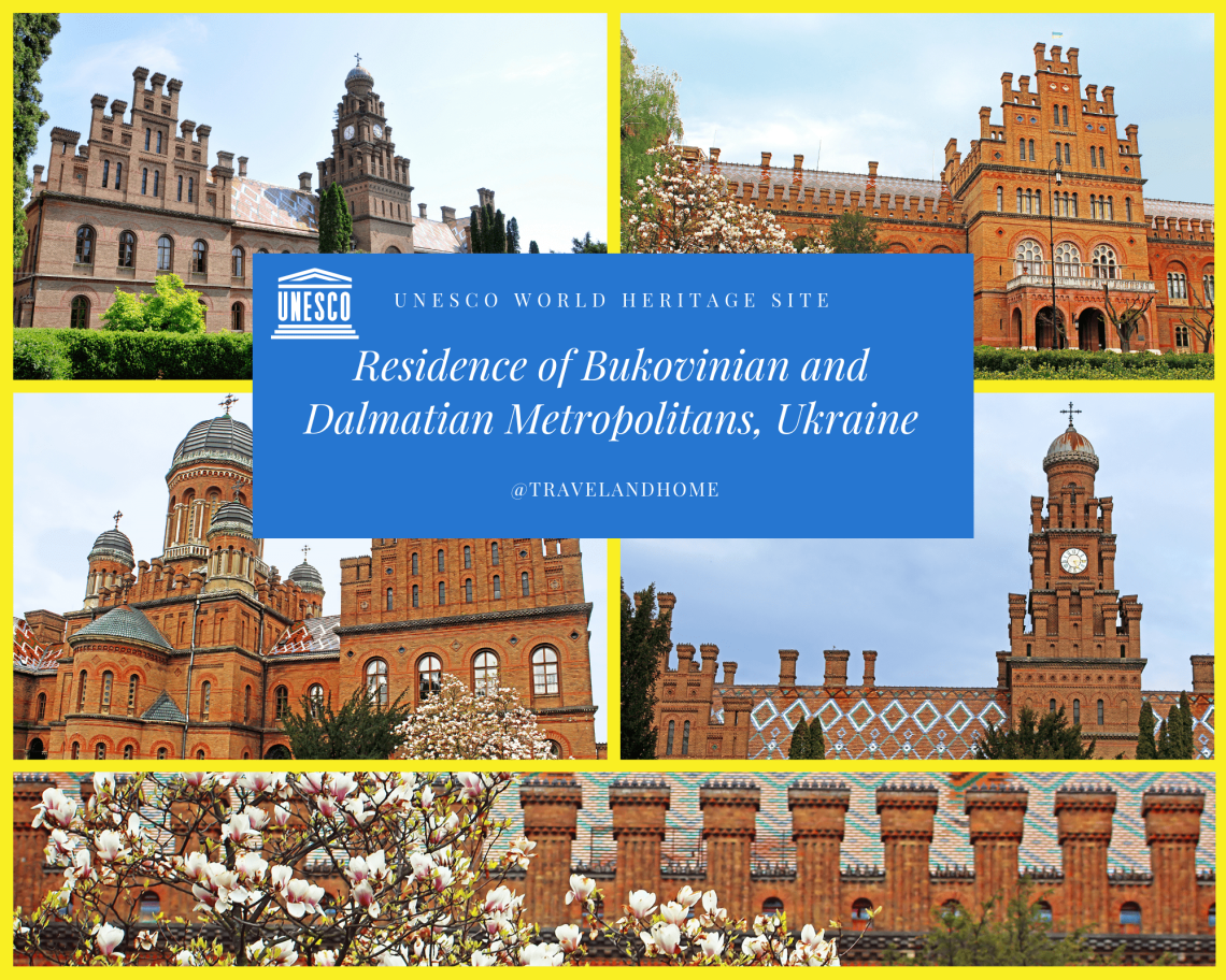 Residence of Bukovinian and Dalmatian Metropolitans Ukraine UNESCO World Heritage Site