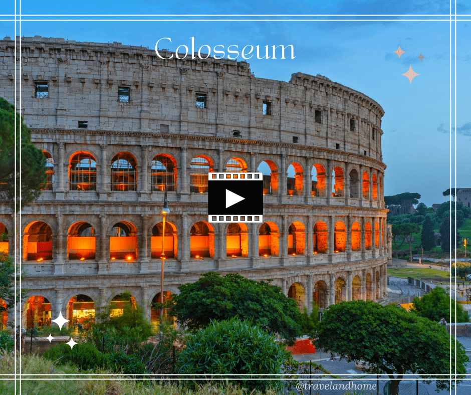 Colosseum Rome Italy free virtual travel guide