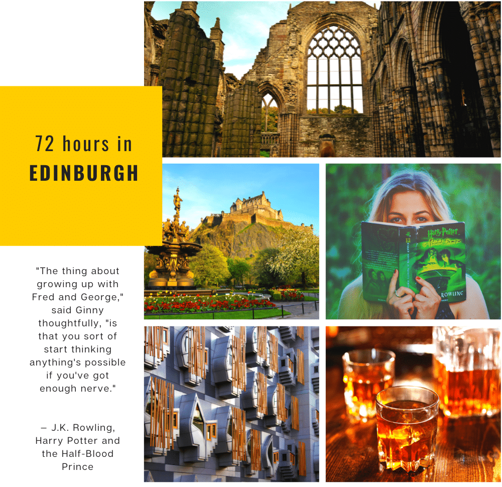 hours itinerary in Edinburgh Scotland things to do sightseeing and attractions
