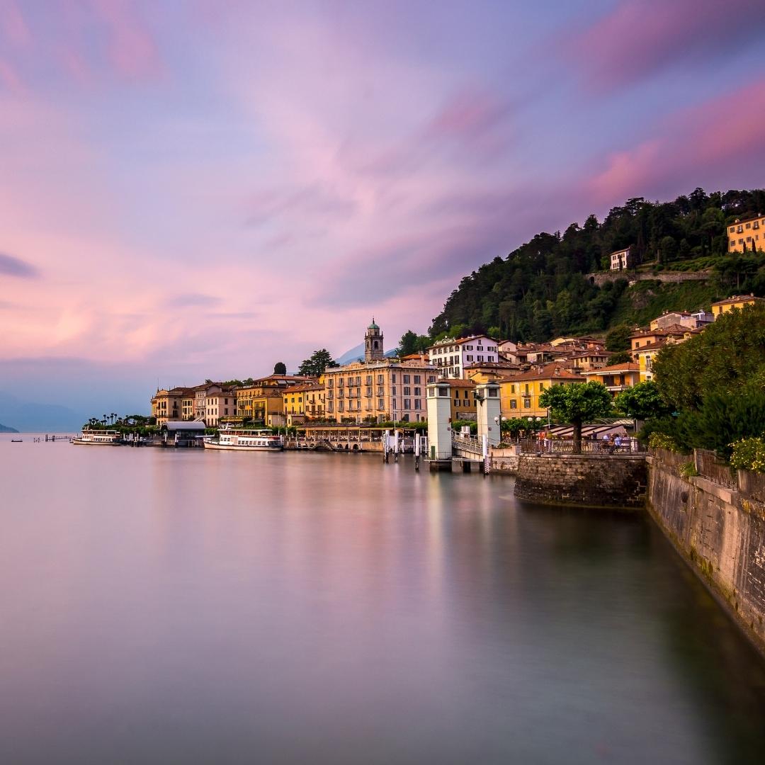 Beautiful Bellagio on Lake Como in Italy