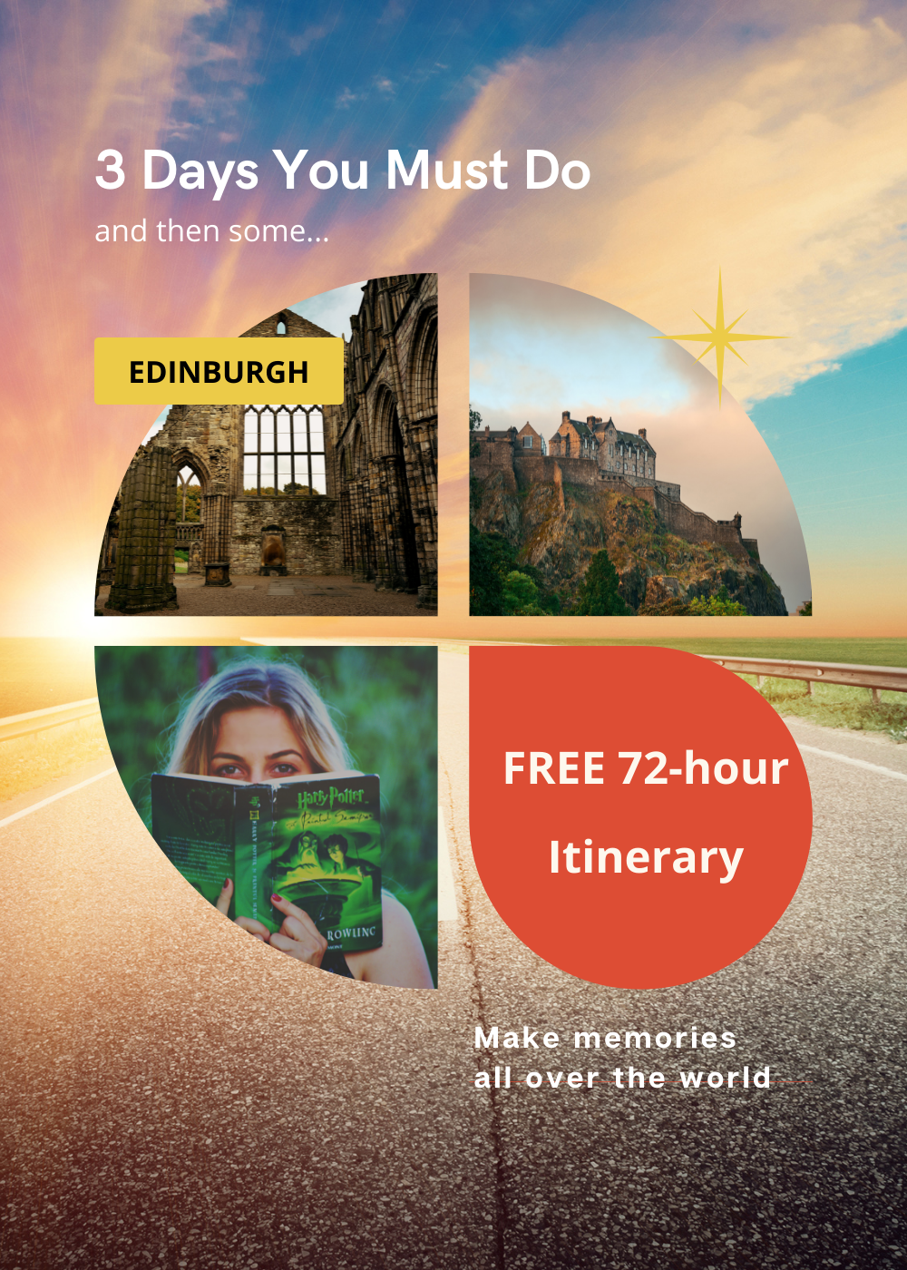 Edinburgh free hour itinerary travel and explore Scotland