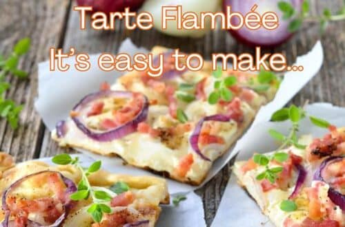 Tarte Flambée easy to make recipe for beginners travelandhome the best travel recipes