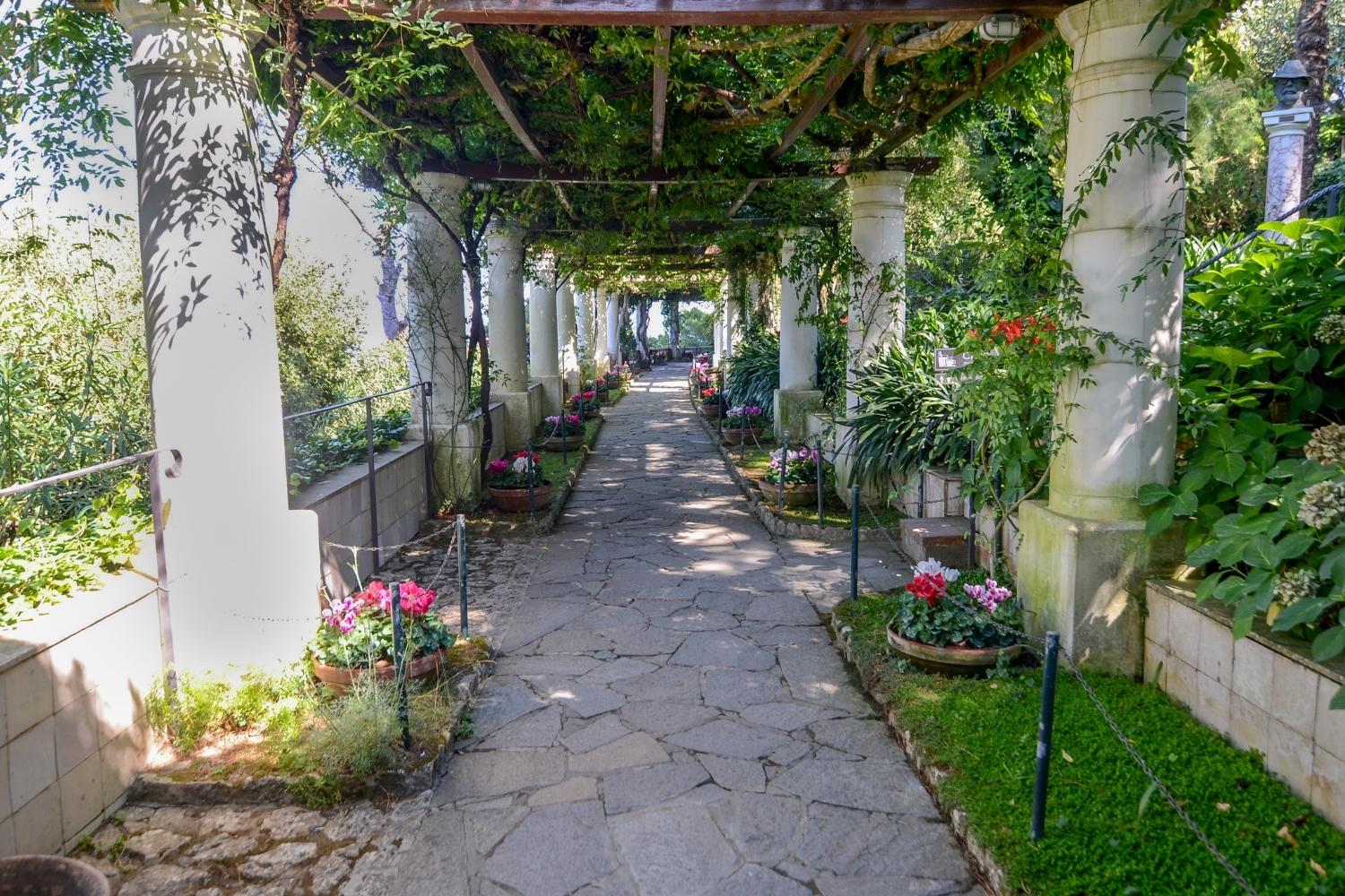 Villa San Michelle Gardens in Anacapri