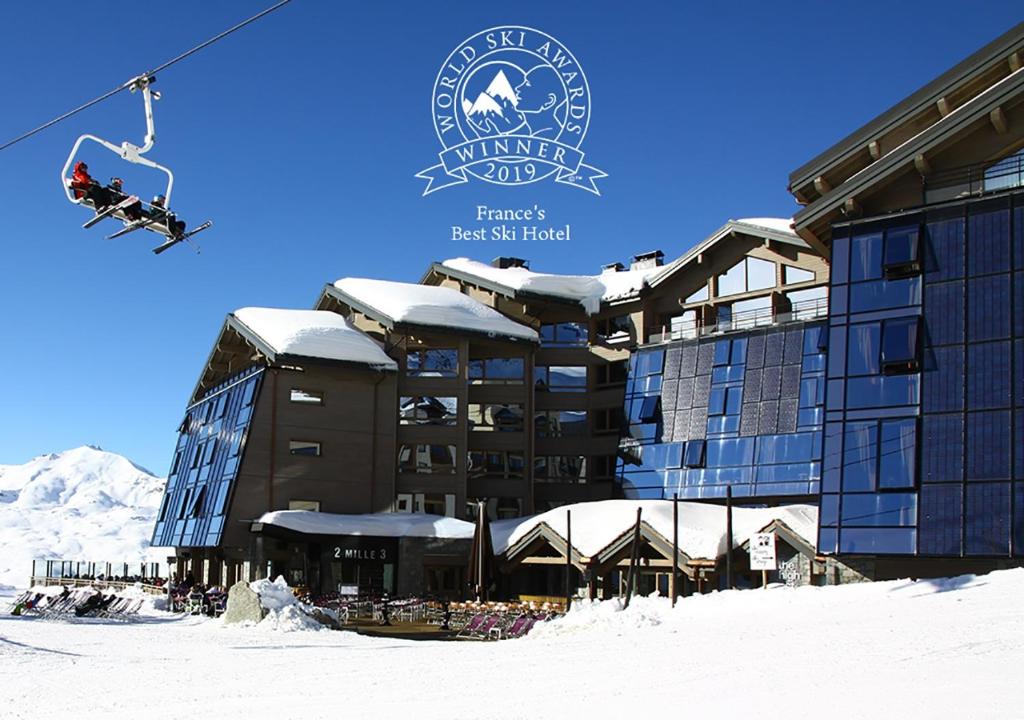 Best ski hotel France ski in ski out French alps highest French Alps