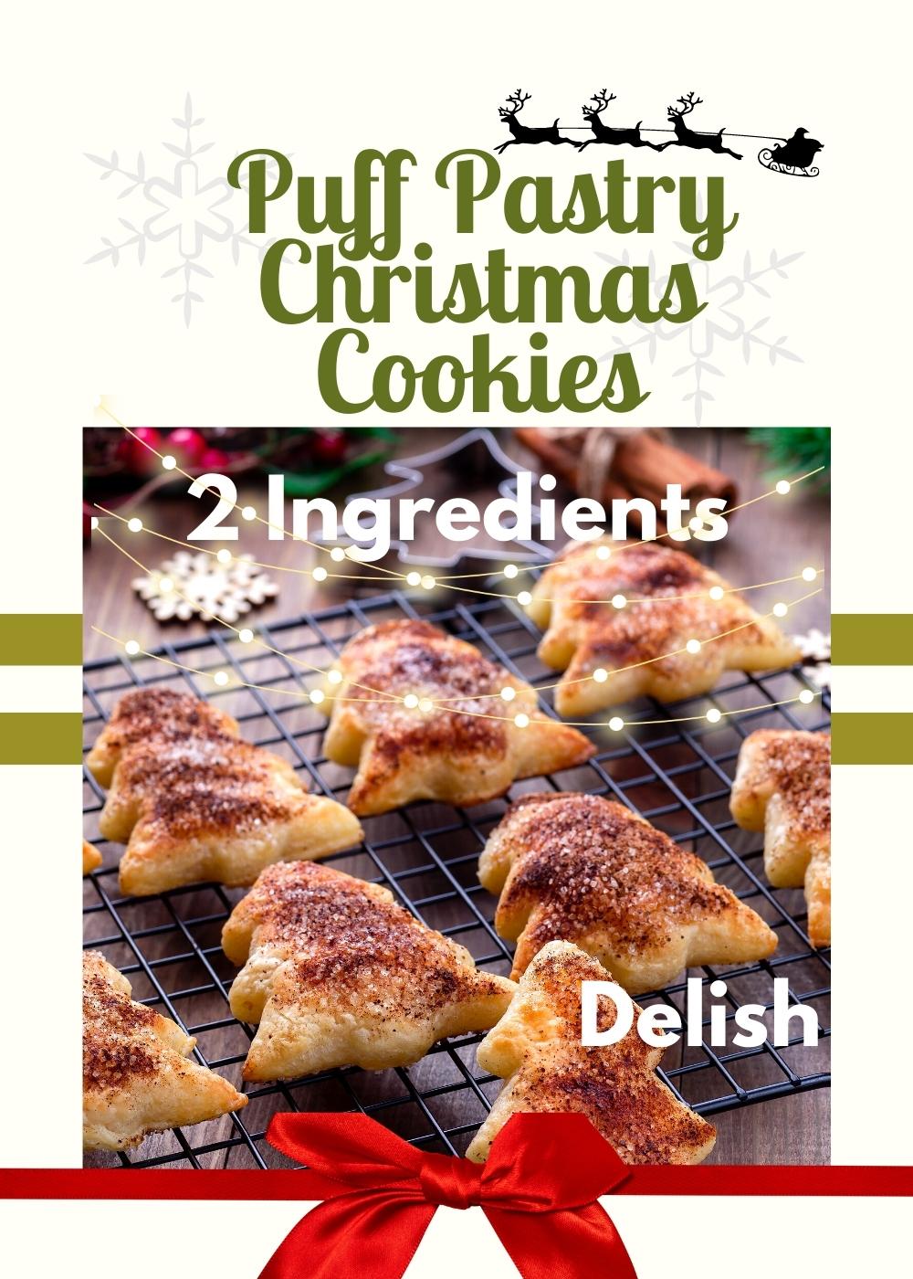 How to make Puff Pastry Cookies for Christmas