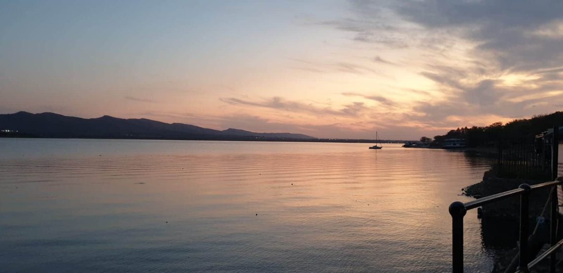 Kosmos sunset landscape photo