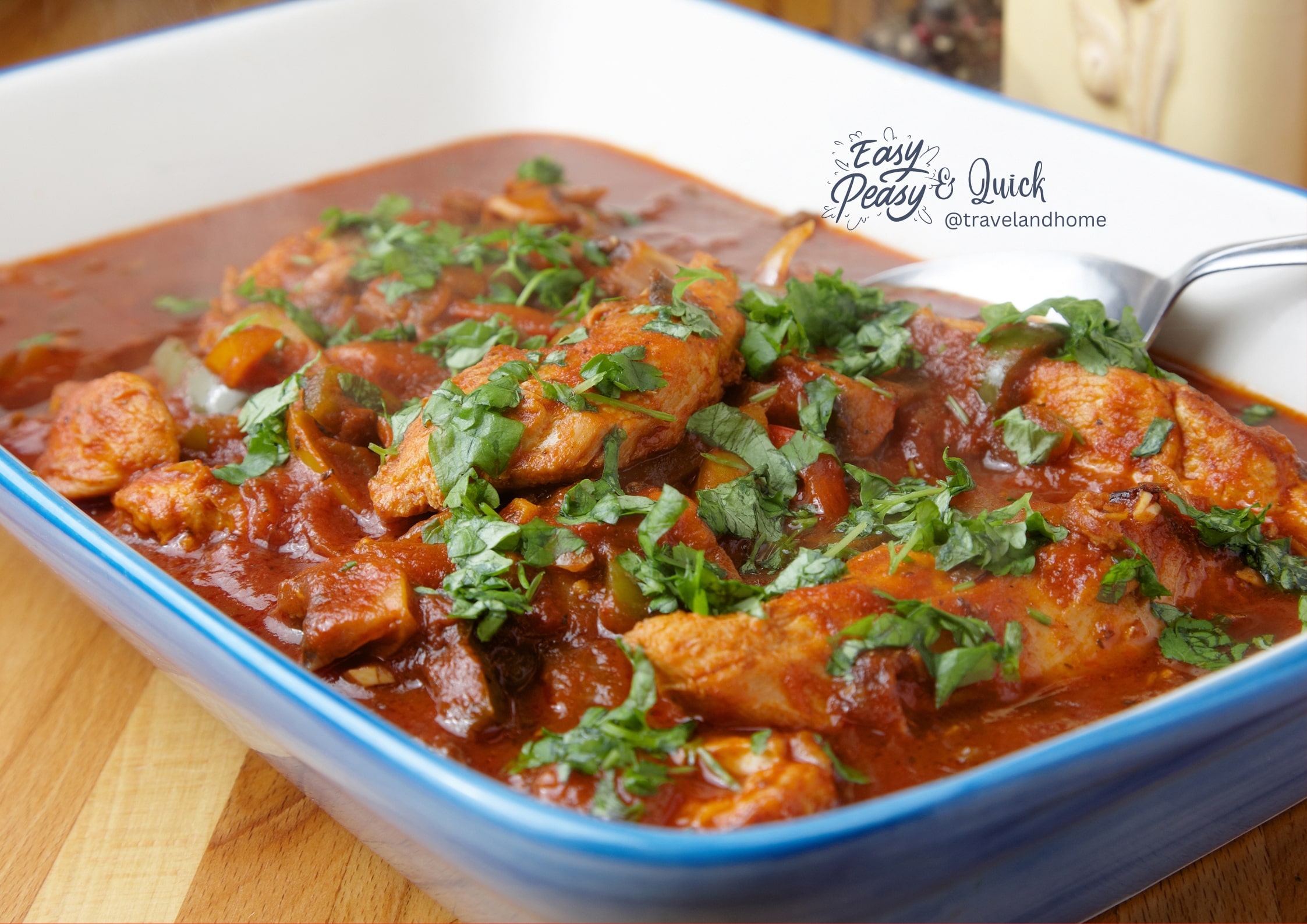 Quick and easy chicken cacciatore recipe comfort food travel and home min