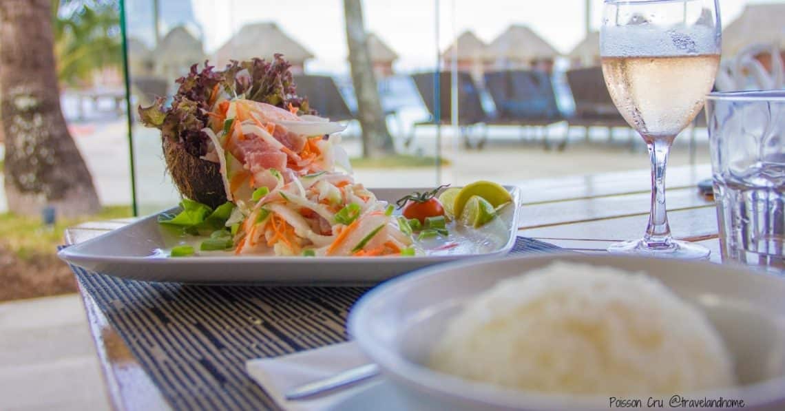 Poisson Cru fish carrot tomato travel and home min