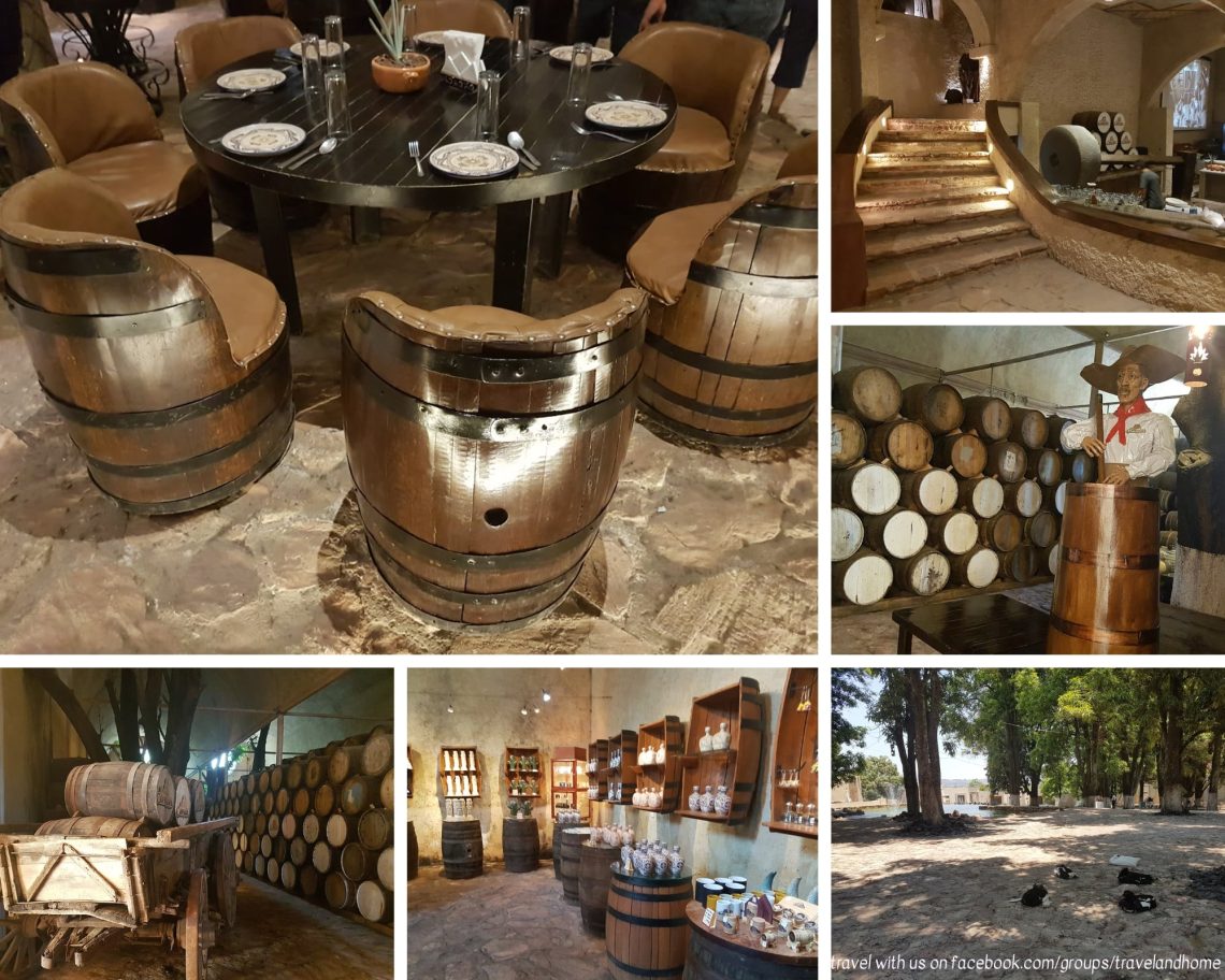 Matices Hotel de Barricas in Tequila Mexico El Gachupin restaurant min