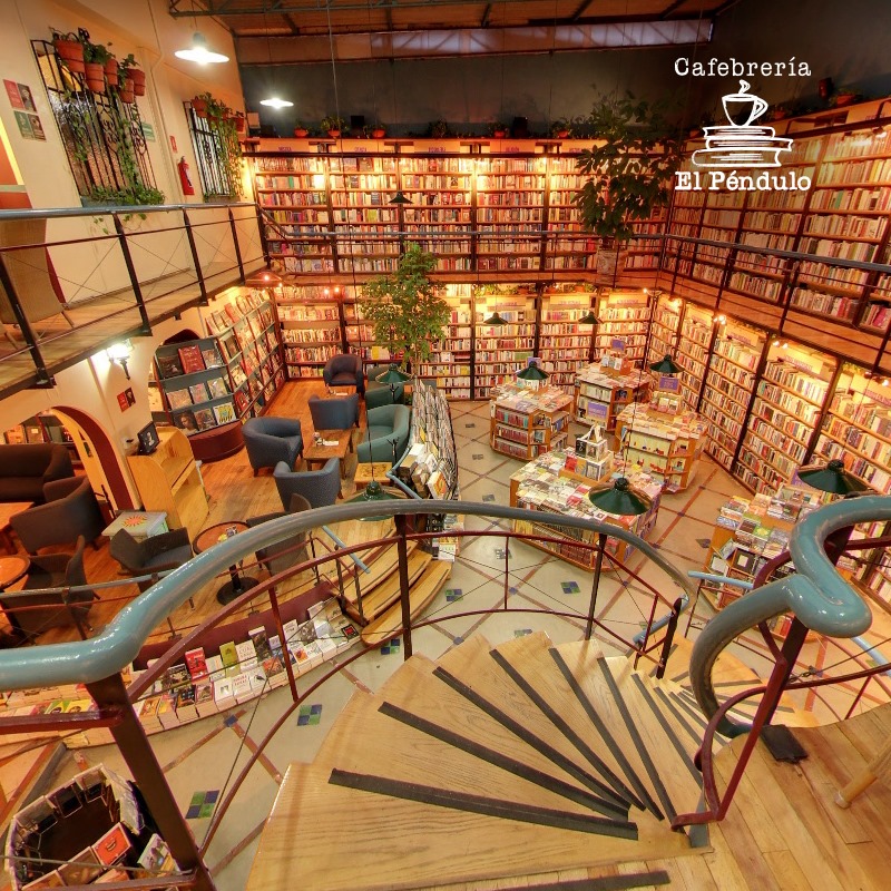 Most beautiful cafe and book store in one Cafebreria