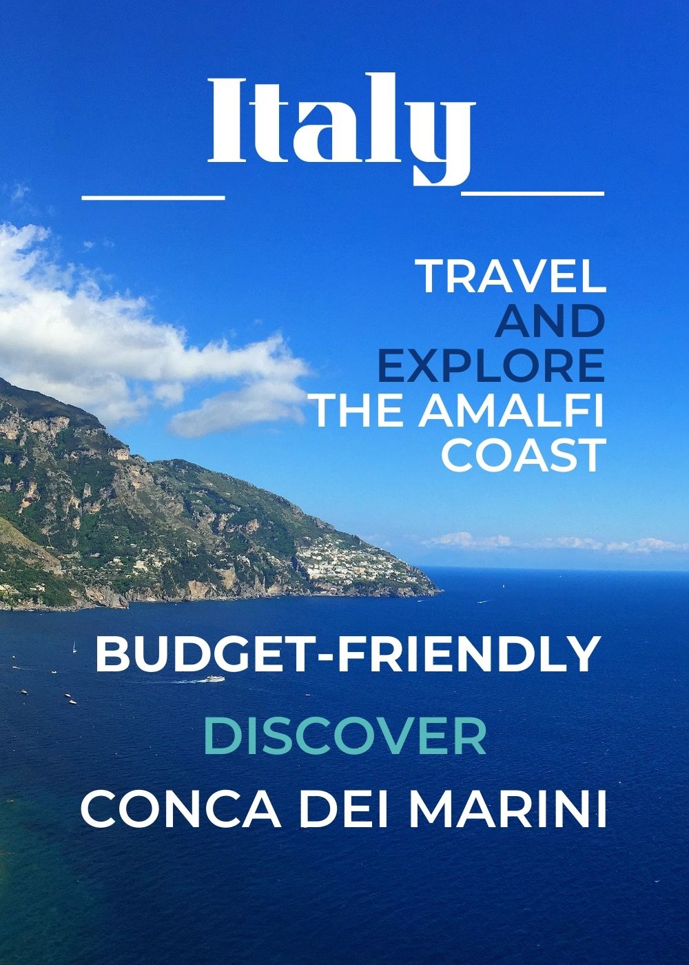 how to travel the Amalfi Coast on a budget save cheap travel cost saving tips