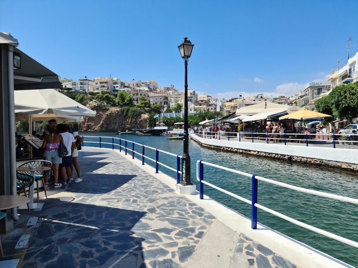 Agios Nikolaos best areas to stay at in Crete Greece min