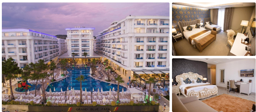 Grand Blue Fafa Resort, Albania, sea viewsAlbania: Exploring Its Enigmatic Charm