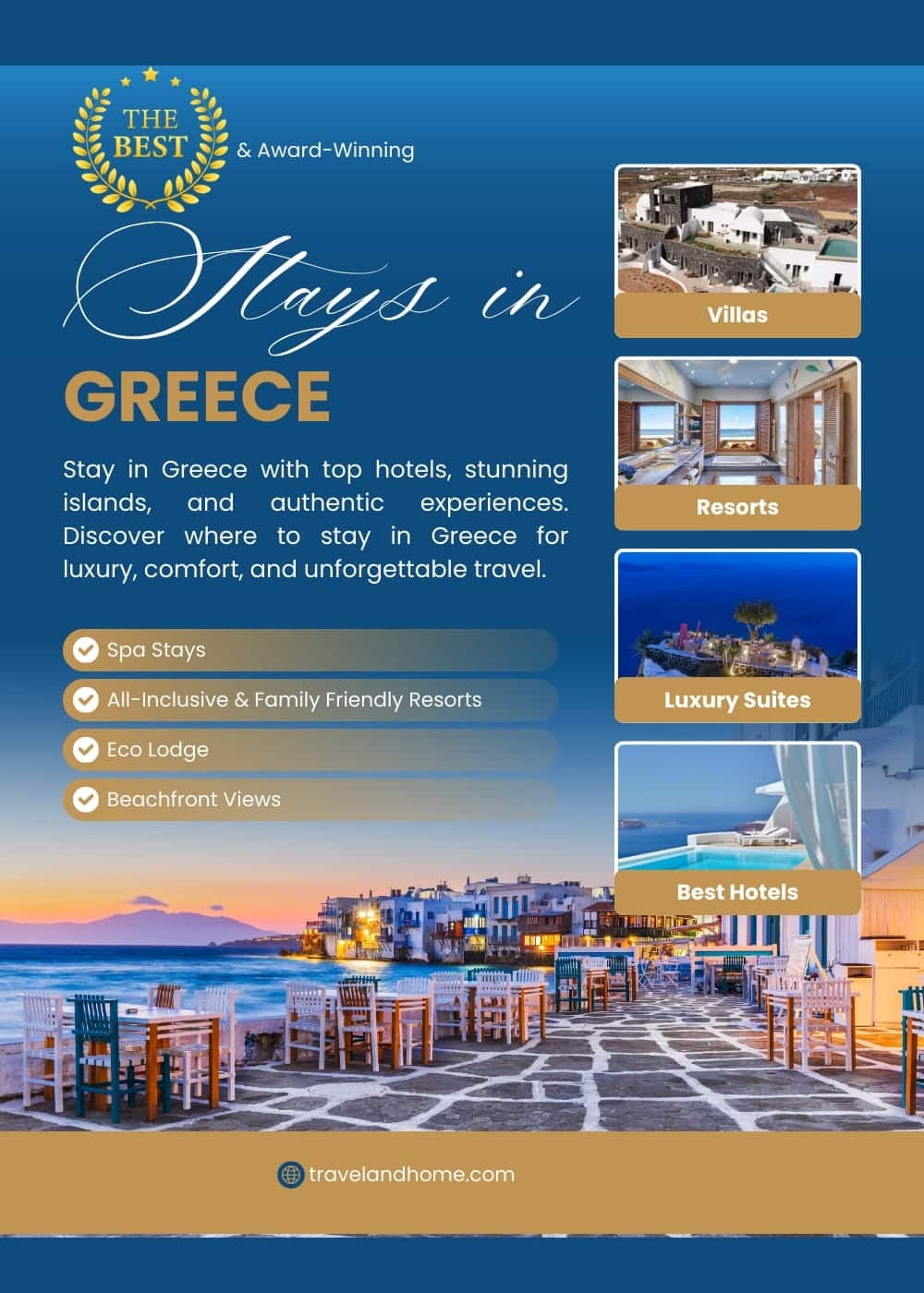 Stay In Greece, Best Hotels And Resorts In Greece, Award Winning Hotels, Min