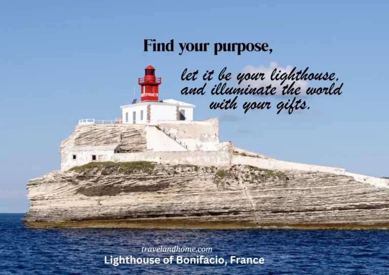Lighthouse of Bonifacio, Corsica, France