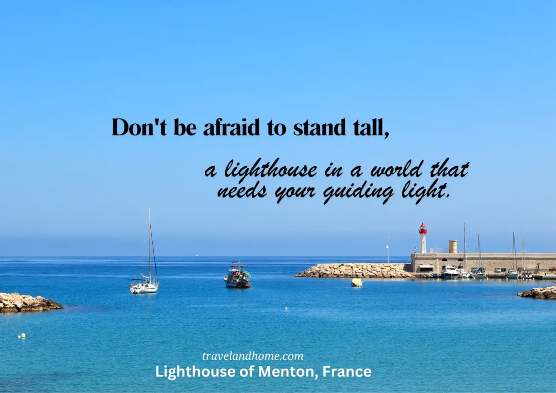 Lighthouse of Menton, France