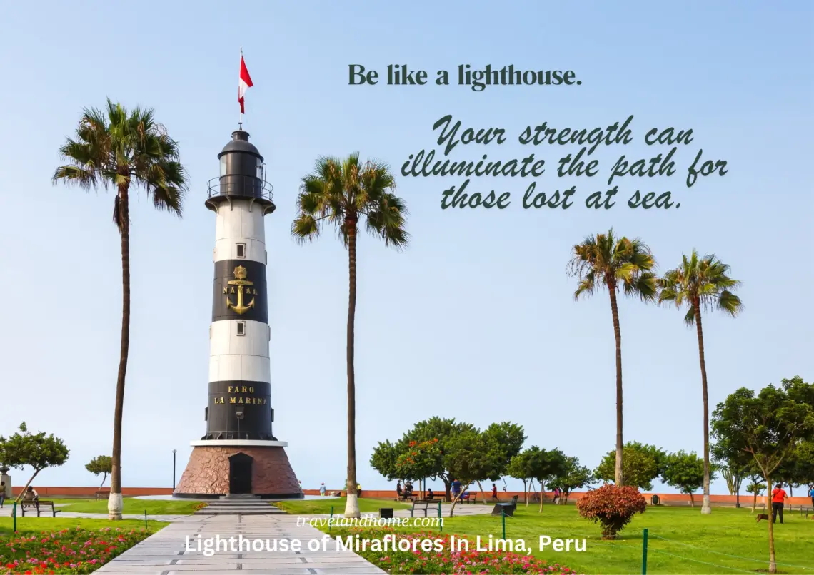 Lighthouse of Miraflores In Lima, Peru