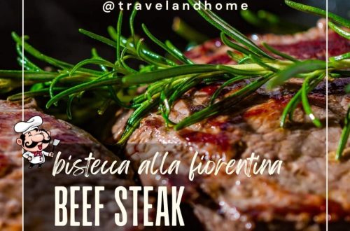 Bistecca alla fiorentina, beef steak, recipe, Italian Cuisine